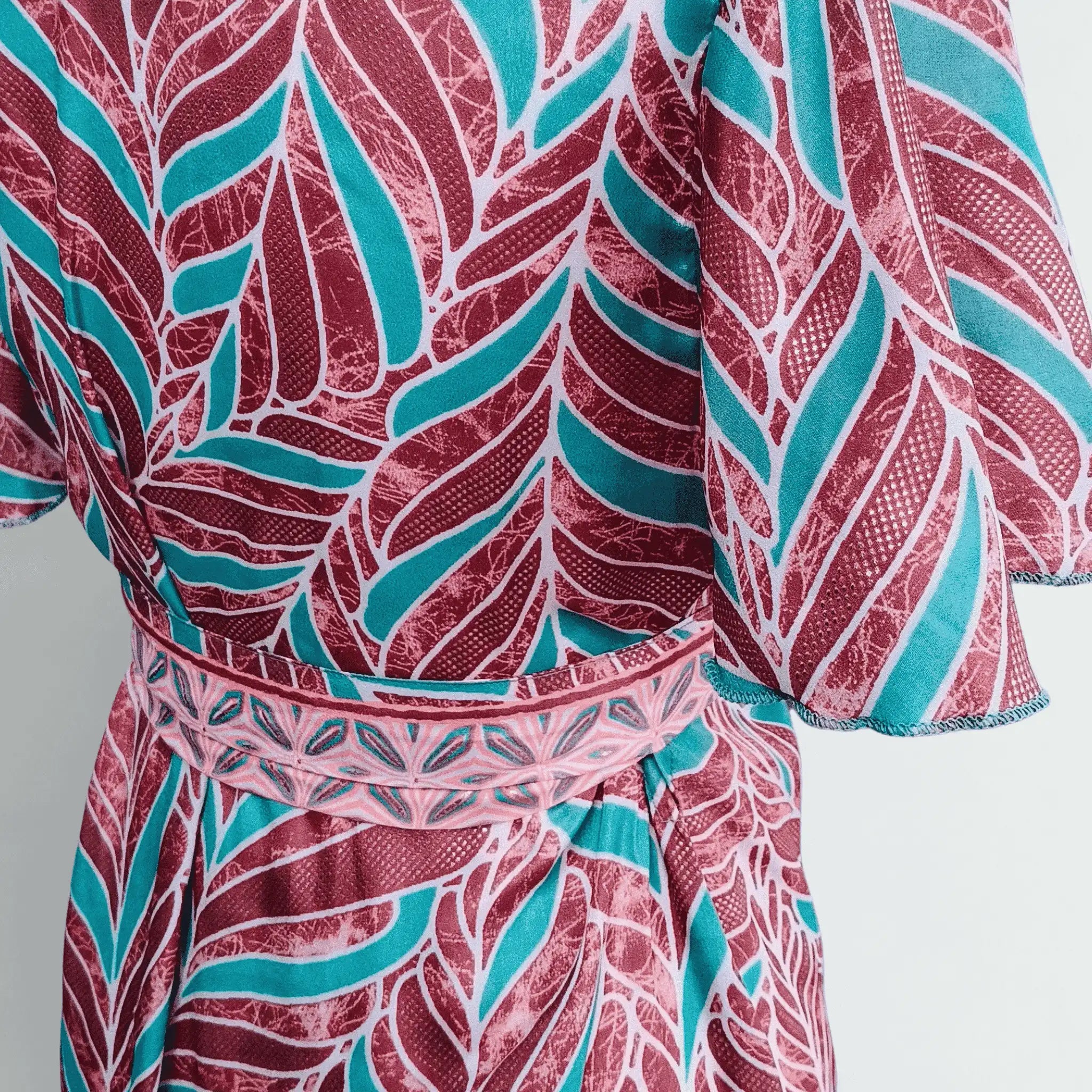 The Santorini 3 in 1 | Silk Rich Cover Up | Coral