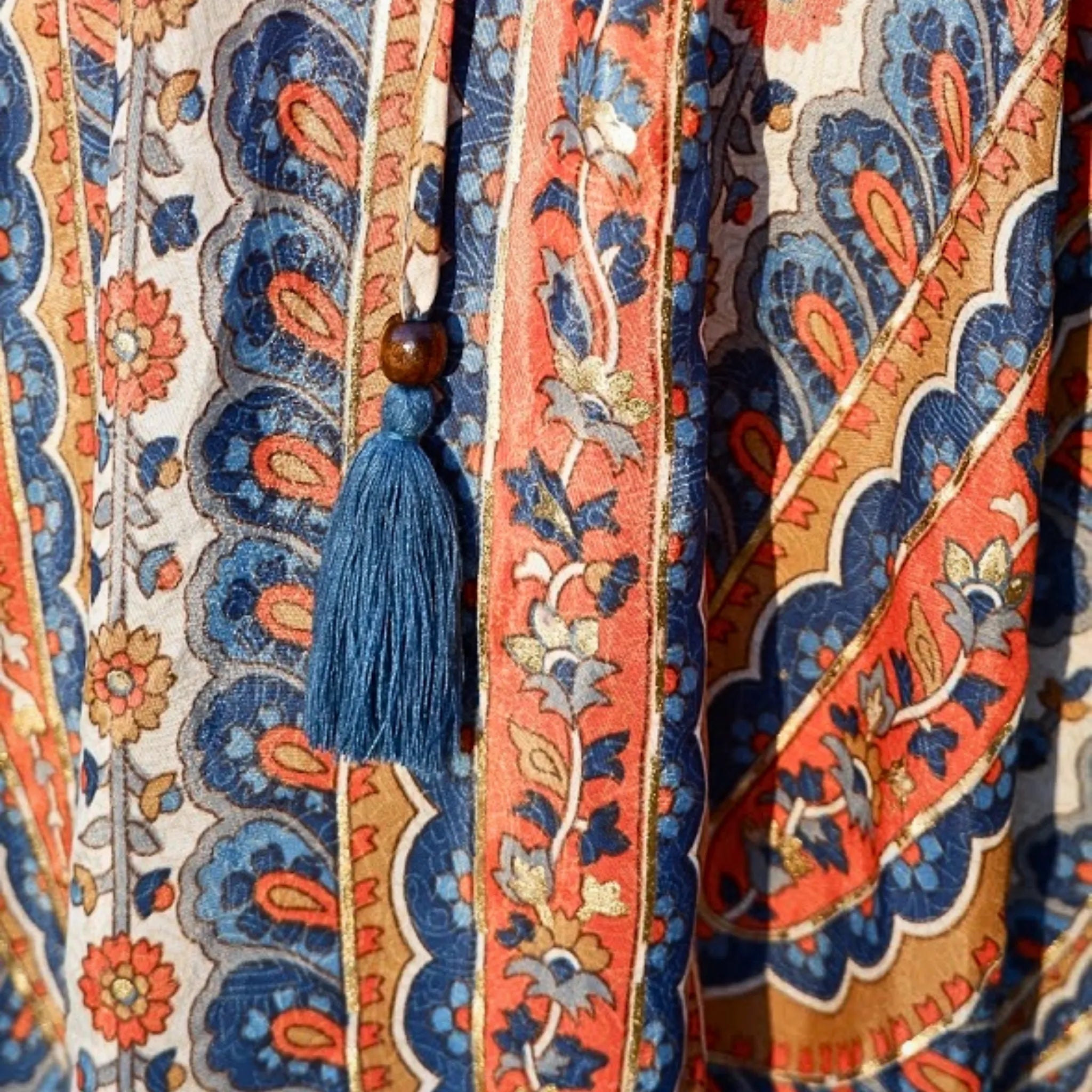 The Bali Dress | Silk Rich Summer Dress | Gemstone