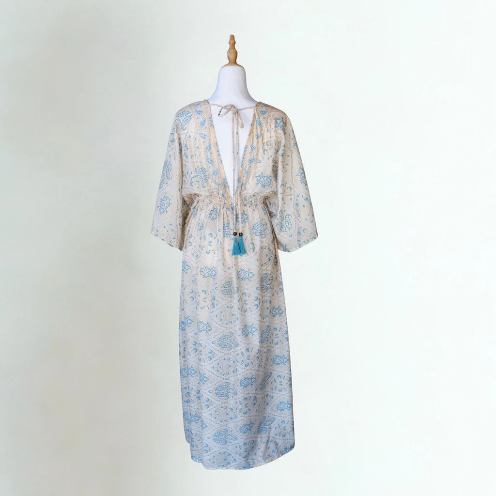 The Kalkan Kaftan Dress | Summer Statement | Ivory