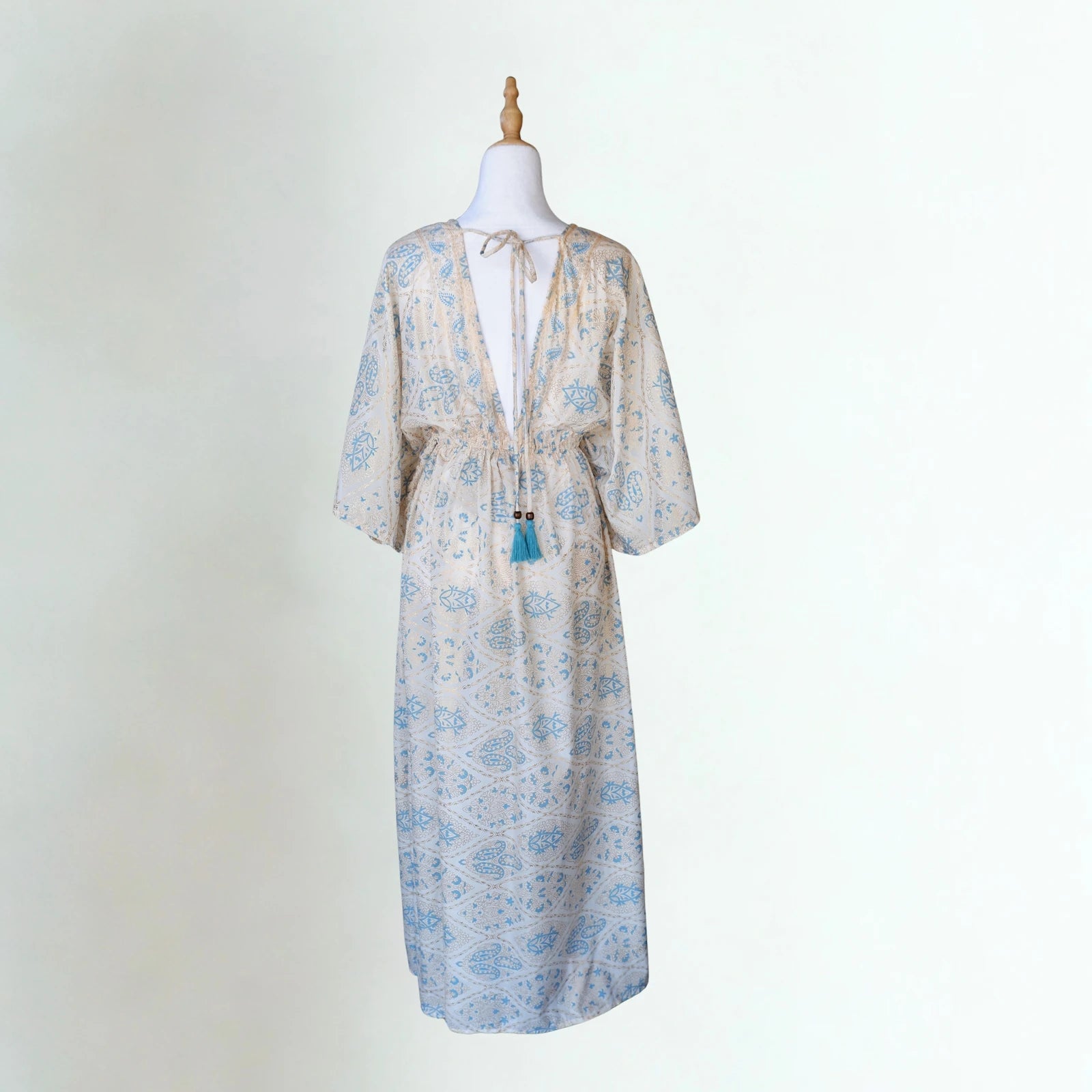 The Kalkan Kaftan Dress | Summer Statement | Ivory