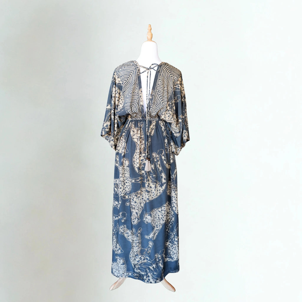The Kalkan Kaftan Dress | Shale