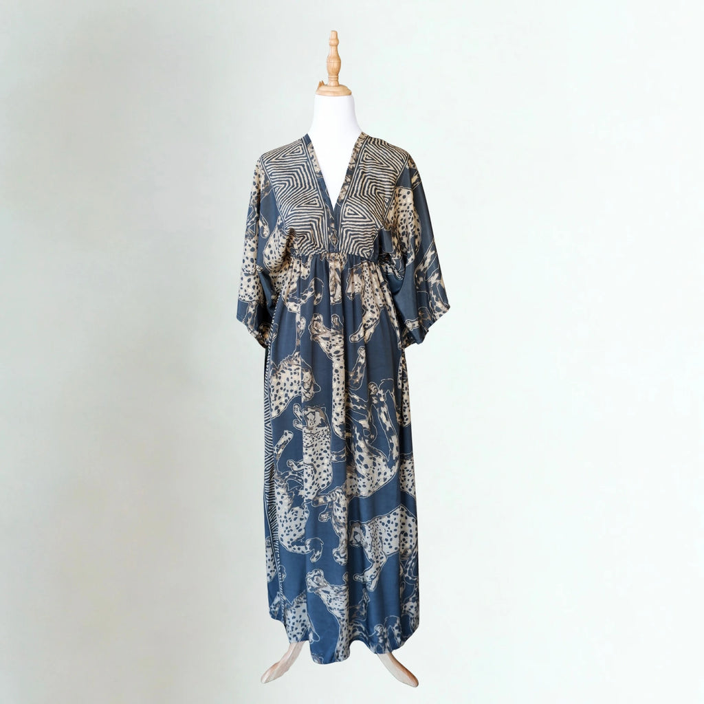 The Kalkan Kaftan Dress | Shale