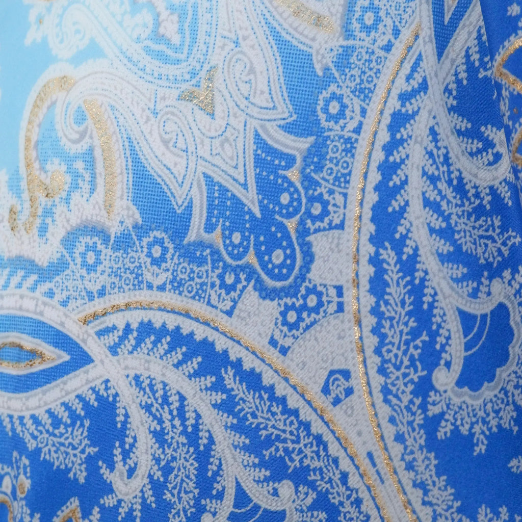 The Bali Dress | Silk Rich Summer Dress | Sky