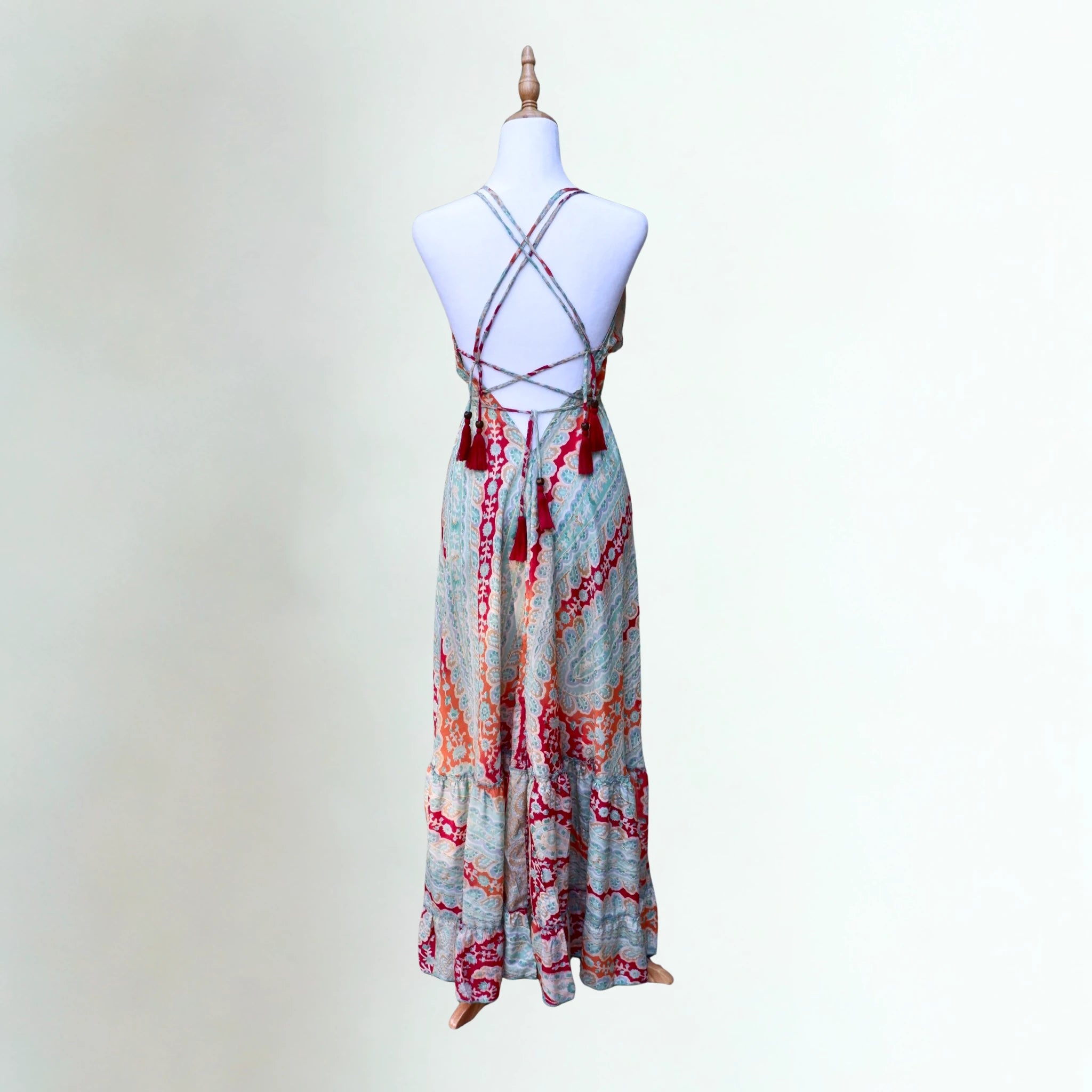 The Bali Dress | Silk Rich Summer Dress | Sunset